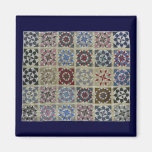 Floral Stars Refrigerator Magnet