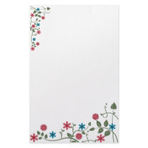 Floral Stationery