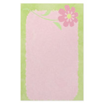 Floral  Stationery