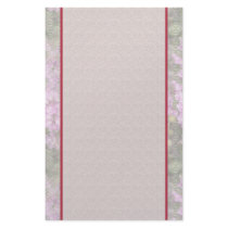 Floral Stationery ~ Pink Lantana Flowers