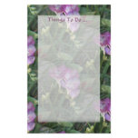 Floral Stationery ~ Things To Do