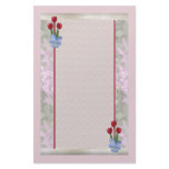 Floral Stationery ~ Tulips Violas