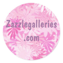 floral sticker