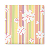 floral stripes_1 magnets