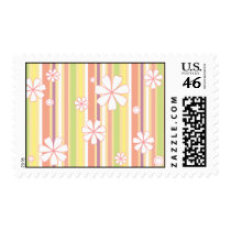 floral stripes_1 postage