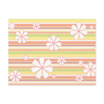 floral stripes_1 postcards