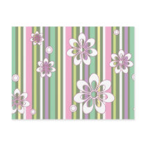 floral stripes_2a postcards