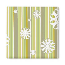 floral stripes_3 magnets