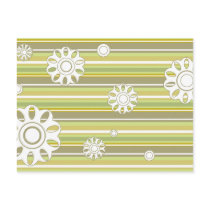 floral stripes_3 postcards