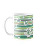 floral stripes_4 mugs