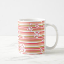 floral stripes_6 mugs