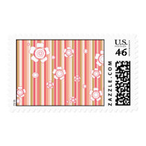 floral stripes_6 stamp