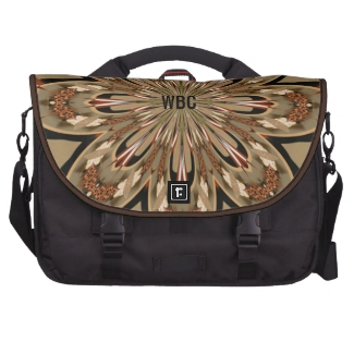Floral Style Kaleidoscope of Earth-Tones Pattern 2