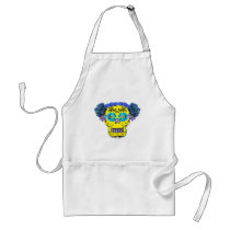 Floral Sugar Skull aprons