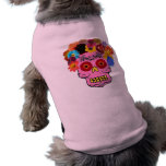 Floral Sugar Skull Pet Clothes