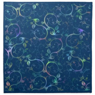 Floral Swirl mojo_napkin