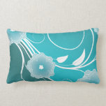 Floral Swirl Pattern Throw Pillows