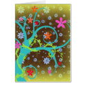 Floral Swirl Pizazz - Night cards