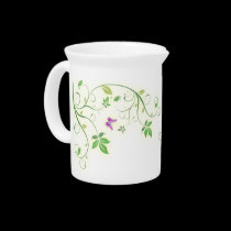 Floral Swirls pitchers
