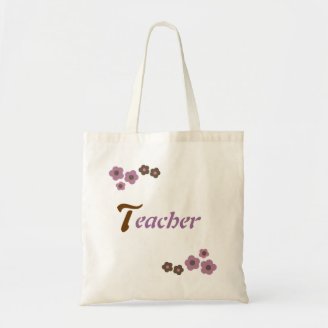 Floral Teacher Design bags