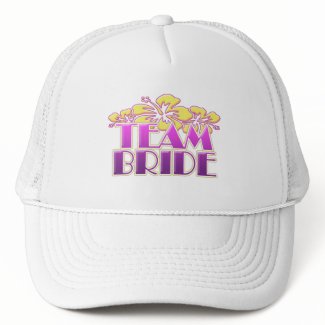 floral team bride bridesmaids wedding classy fun hat p148218888646688423envwy 325 Bachelorette Party Luau Hawaiian Theme Party Ideas