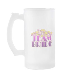 floral team bride bridesmaids wedding classy fun mug p168288759334355423bfpc9 325 Bachelorette Party Luau Hawaiian Theme Party Ideas