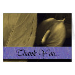 Floral Thank You Card cards