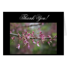 Floral Thank You Greeting Card