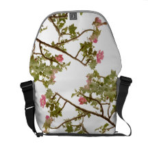 Floral Tree Blossoms Art Messenger Bag