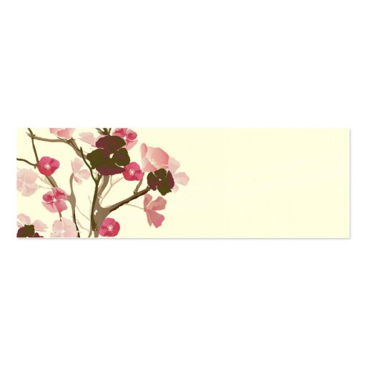 Floral tree Business Card