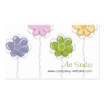 Floral Trendy Business Card