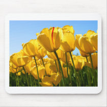 Floral Tulipas Mouse Pad