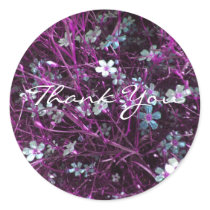Floral Twiggy - Thank You stickers