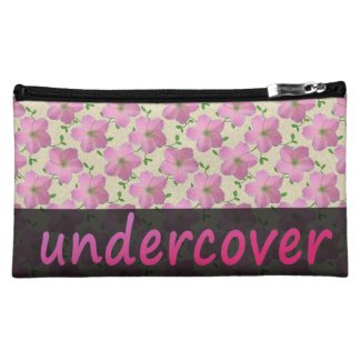 Floral Undercover Pink Flowers on any Color