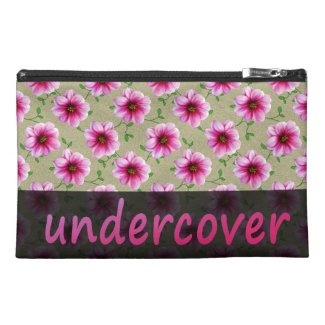 Floral Undercover Pink Flowers on any Color