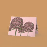 Floral Valentine cards