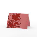 Floral Valentine cards