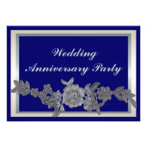 Floral Wedding Anniversary invitations