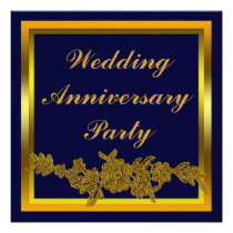 Floral Wedding Anniversary invitations