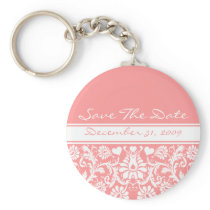 Floral Wedding Change to Any Color Key Chains