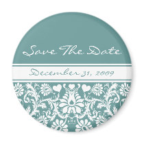 Floral Wedding Change to Any Color Magnet