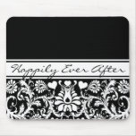Floral Wedding Change to Any Color Mouse Mat