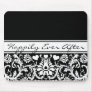 Floral Wedding Change to Any Color Mouse Mat