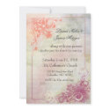 Floral Wedding Invitation invitation