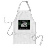 Floral Wedding Photo Apron Keepsake