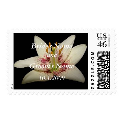 Floral Wedding Postage postage