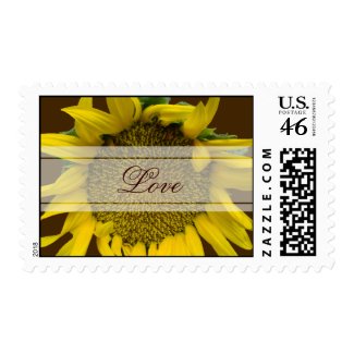 Floral Wedding Postage stamp