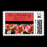 Floral Wedding Postage Stamp stamps