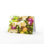 Floral Wedding Thank You Notes cards