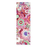 Floral Whimsy Bookmark Business Cards